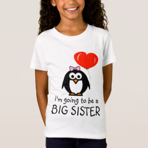 Große Schwester zum Shirt für Geschwister Ping