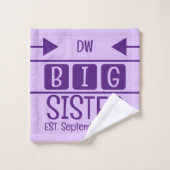 Große Schwesterinitiativen est. Monat lila Waschlappen (Waschlappen)