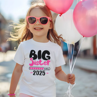 Große Schwesterladung, 2025 Kind, Kleinkind, Säugl T-Shirt