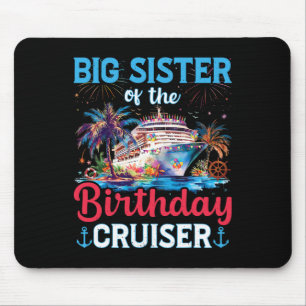 Große Schwestern des Geburtstags-Cruisers Lustiger Mousepad