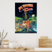 Große Schwierigkeiten in geringer China Poster (Küche)