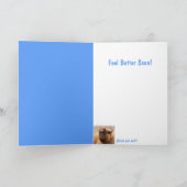 Große schwindelerregende schwere Schafe werden gut Karte (Innenseite)