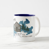 Große See-Alaska-Kabinen-Tasse Zweifarbige Tasse (VorderseiteRechts)