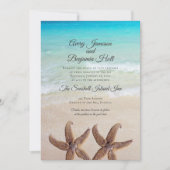 Große Seeheirat Einladung (Vorderseite)