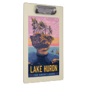 Große Seen | Huron Lake Klemmbrett (Rechts)