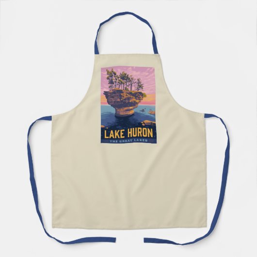 Große Seen | Huron Lake Schürze (Vorderseite)
