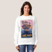 Große Seen | Huron Lake Sweatshirt (Vorne ganz)