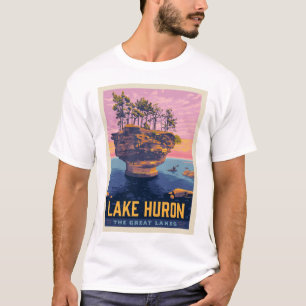 Große Seen Huron Lake T-Shirt
