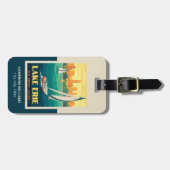 Große Seen | Lake Erie Gepäckanhänger (Vorderseite horizontal)