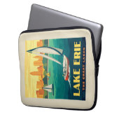 Große Seen | Lake Erie Laptopschutzhülle (Vorderseite Links)
