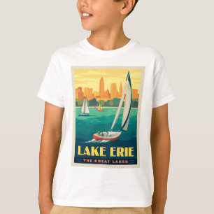 Große Seen   Lake Erie T-Shirt