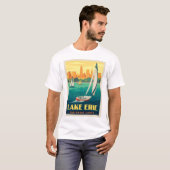 Große Seen | Lake Erie T-Shirt (Vorne ganz)