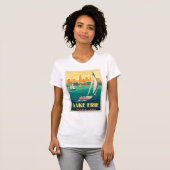 Große Seen | Lake Erie T-Shirt (Vorne ganz)