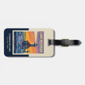 Große Seen | Lake Michigan Gepäckanhänger (Rückseite horizontal)