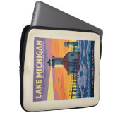Große Seen | Lake Michigan Laptopschutzhülle (Vorne Rechts)