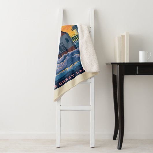 Große Seen | Lake Michigan Sherpadecke (Beispiel)