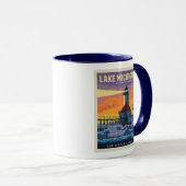 Große Seen | Lake Michigan Tasse (VorderseiteRechts)