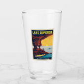 Große Seen | Lake Superior Glas (Vorderseite)