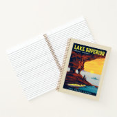 Große Seen | Lake Superior Notizblock (Innenseite)