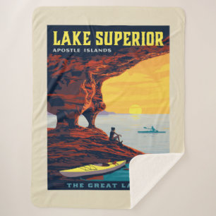 Große Seen Lake Superior Sherpadecke