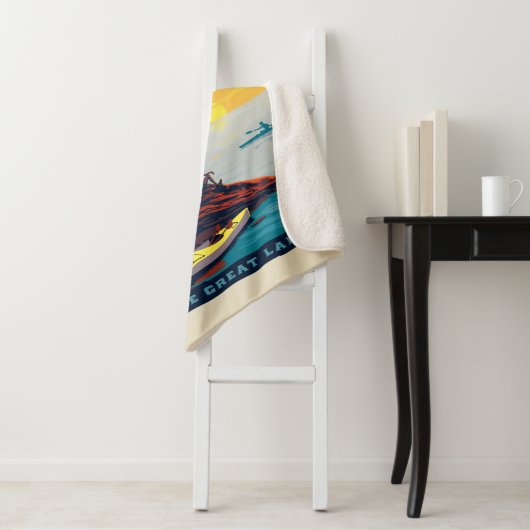 Große Seen | Lake Superior Sherpadecke (Beispiel)