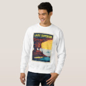 Große Seen | Lake Superior Sweatshirt (Vorne ganz)