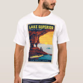 Große Seen | Lake Superior T-Shirt (Vorderseite)