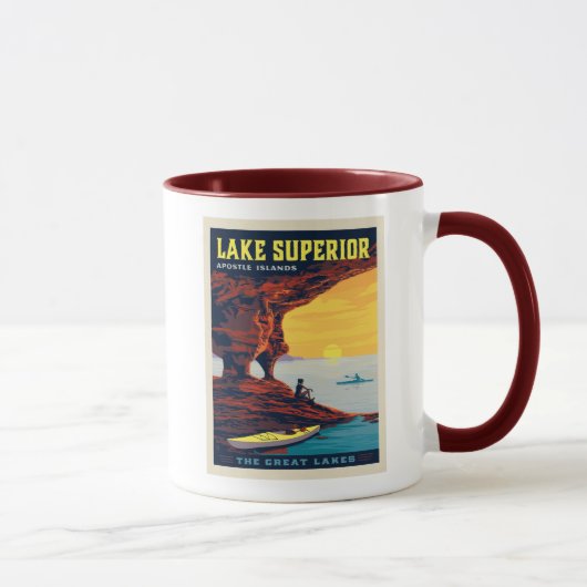 Große Seen | Lake Superior Tasse (Rechts)