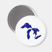 Große Seen Magnet (Vorderseite/Rückseite)