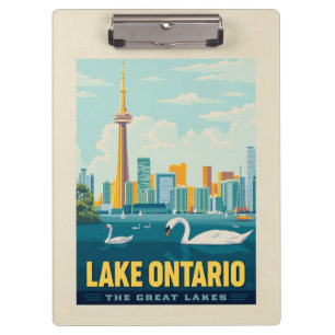 Große Seen   Ontario Klemmbrett