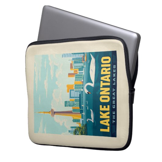 Große Seen | Ontario Laptopschutzhülle (Vorderseite Links)