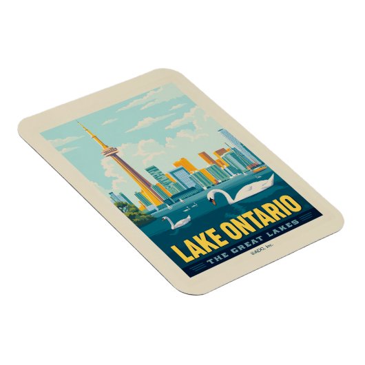 Große Seen | Ontario Magnet (Rechte Seite)