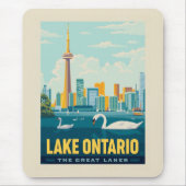Große Seen | Ontario Mousepad (Vorne)