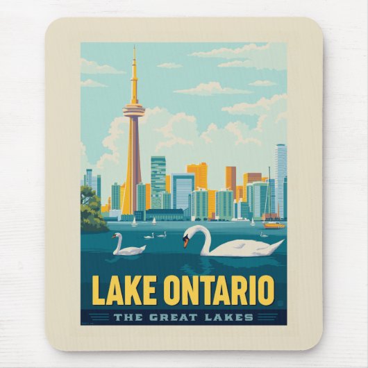 Große Seen | Ontario Mousepad (Vorne)