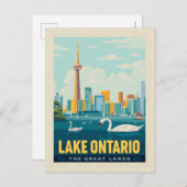 Große Seen | Ontario Postkarte (Vorne/Hinten)