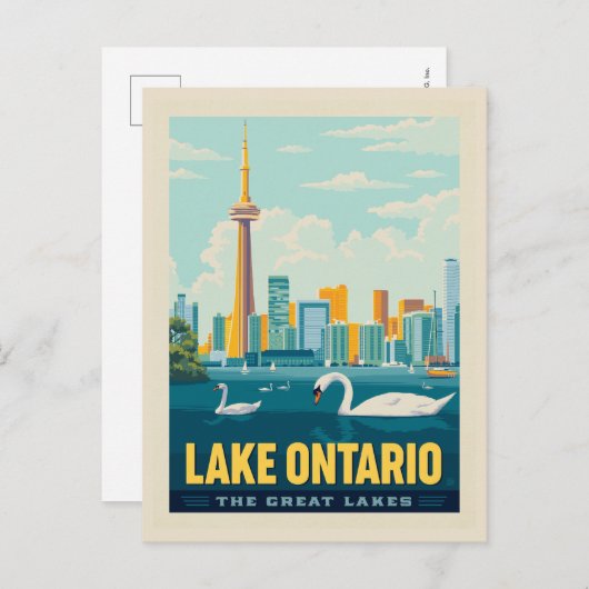 Große Seen | Ontario Postkarte (Vorne/Hinten)