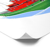 Große Seen Schleppen Amerika Diesel Umstellung Poster (Ecke)