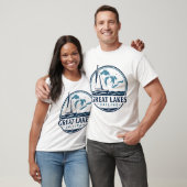 Große Seen Segeln T-Shirt (Unisex)