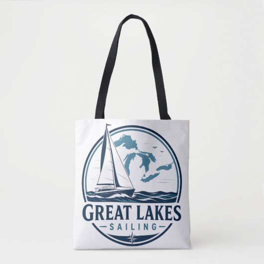 Große Seen Segeln Tasche (Vorderseite)