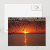 Große Seen Sunset by Bobby Mikul Postkarte (Vorne/Hinten)