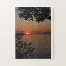 Große Seen Sunset Puzzle