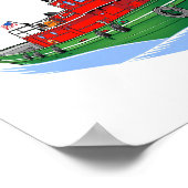 Große Seen treiben Amerika als Georgien an Poster (Ecke)