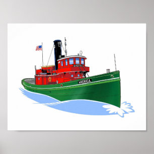 Große Seen treiben Amerika früh Poster