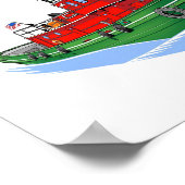 Große Seen trügen die Geschichte Amerikas Poster (Ecke)