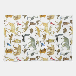 Große Seen Wildlife Teatro Geschirrtuch