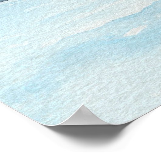 Grosse Segelboot- und Ocean Art Poster (Ecke)