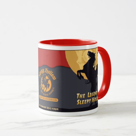 "Große Sendung von 1954"/"schläfrige hohle" Tasse (VorderseiteRechts)