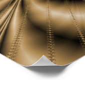 Große Sepia Pulposter Poster (Ecke)