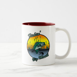 Große Shirts der Maul- und Seefischerei Zweifarbige Tasse