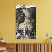 Große Sicht auf die Inlineskope Leinwanddruck (Insitu (Wohnzimmer))